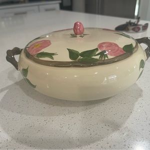 Franciscan Desert Rose Covered Cassette with US backstamp